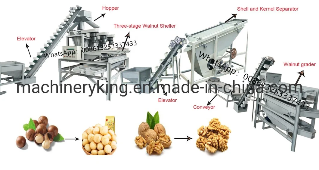 Cashew Nuts Processing Machine Cashew Nuts Sheller Production Line