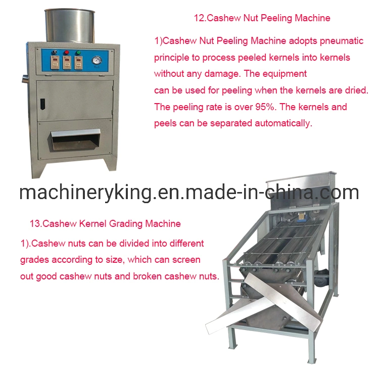 Cashew Nuts Processing Machine Cashew Nuts Sheller Production Line