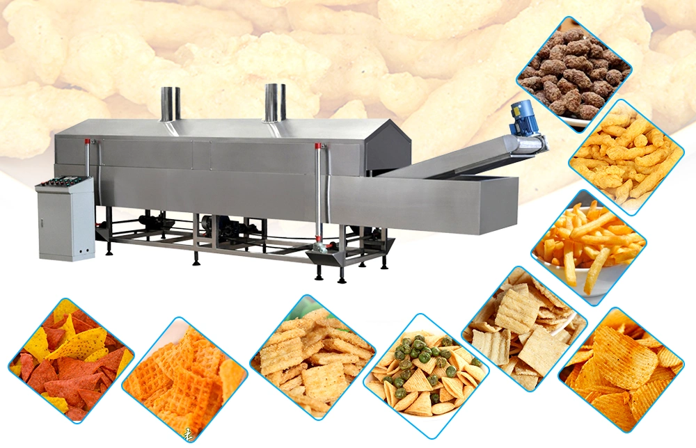 High Quality and Industrial French Fries Machine Frying Machine Price for Sale with CE