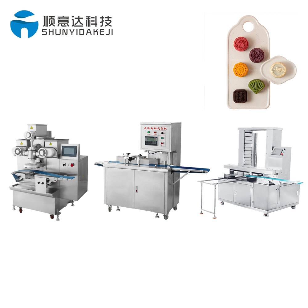 High Quality Moon Cake Production Line Mamoul Making Machine