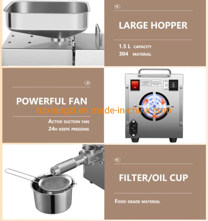 Opm01 Mini Oil Processing for Peanut Sunflower Sesame Seeds Oil Extraction