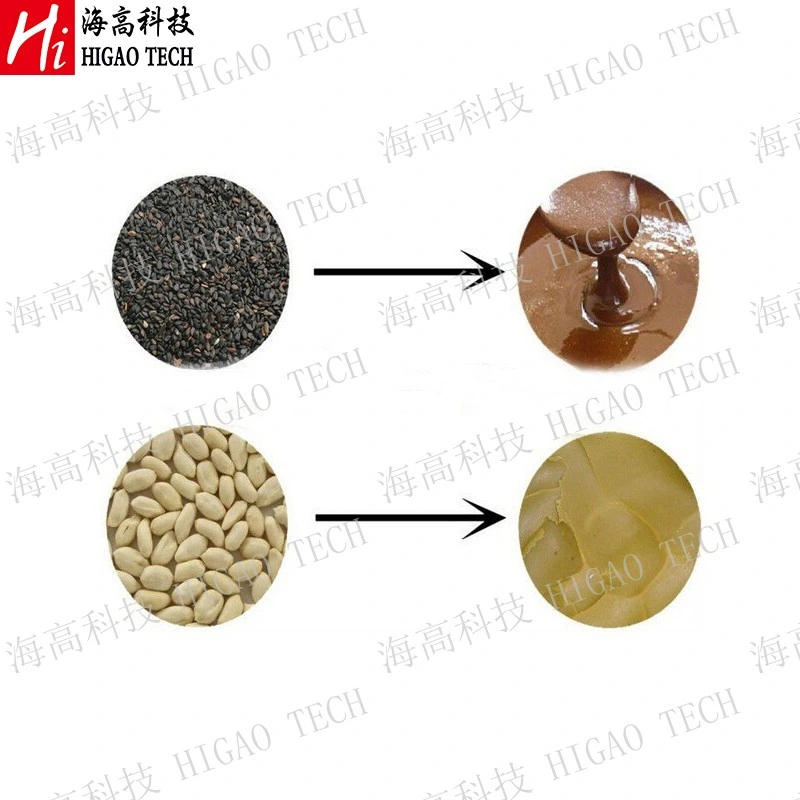 Customized Stainless Steel Small Nut Making Machine for Peanut Butter Mill