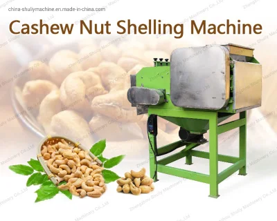 Automatische künstliche Cashewnüsse Shell Huller Cracker Nüsse Verarbeitungslinie Anlage Cashewnuss Schälmaschine Preis