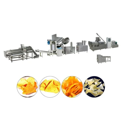 Vollautomatischer Puff-Extruder, gebratene Bugles-Chips, Snack-Mais-Puffs, die Maschinenproduktionslinie herstellen