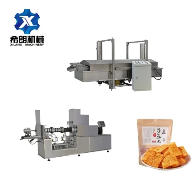 Automatische Doppelschneckenextruder-Mais-Doritos-Tortilla-Chips-Nahrungsmittelherstellungsmaschine-Produktionslinie