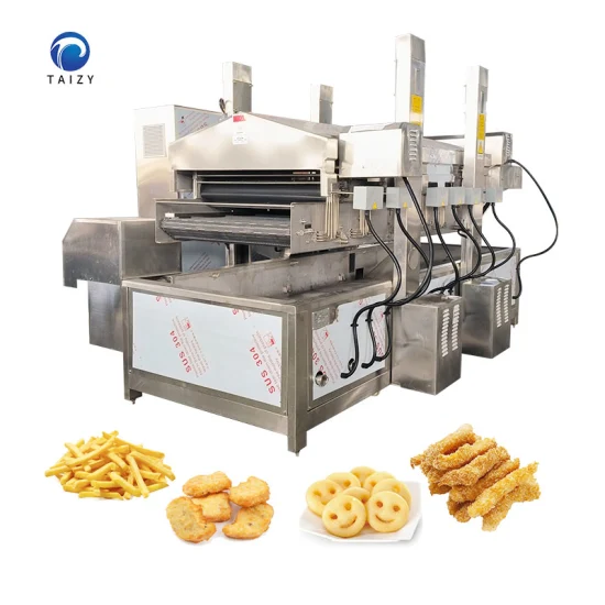 Erdnuss-Kartoffelchips, Pommes Frites, Gebäck, Snacks, Öl-Bratmaschine zu verkaufen