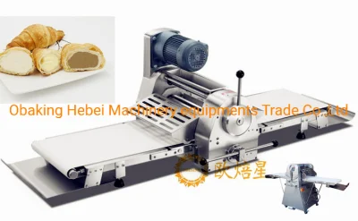 CE Komplette kommerzielle Backmaschine, selbstgemachte Bäckereiausrüstung, Gebäck, Brotmaschine, Teigausrollmaschine für Croissant-/Gebäckblätter/Eierkuchen-Backen